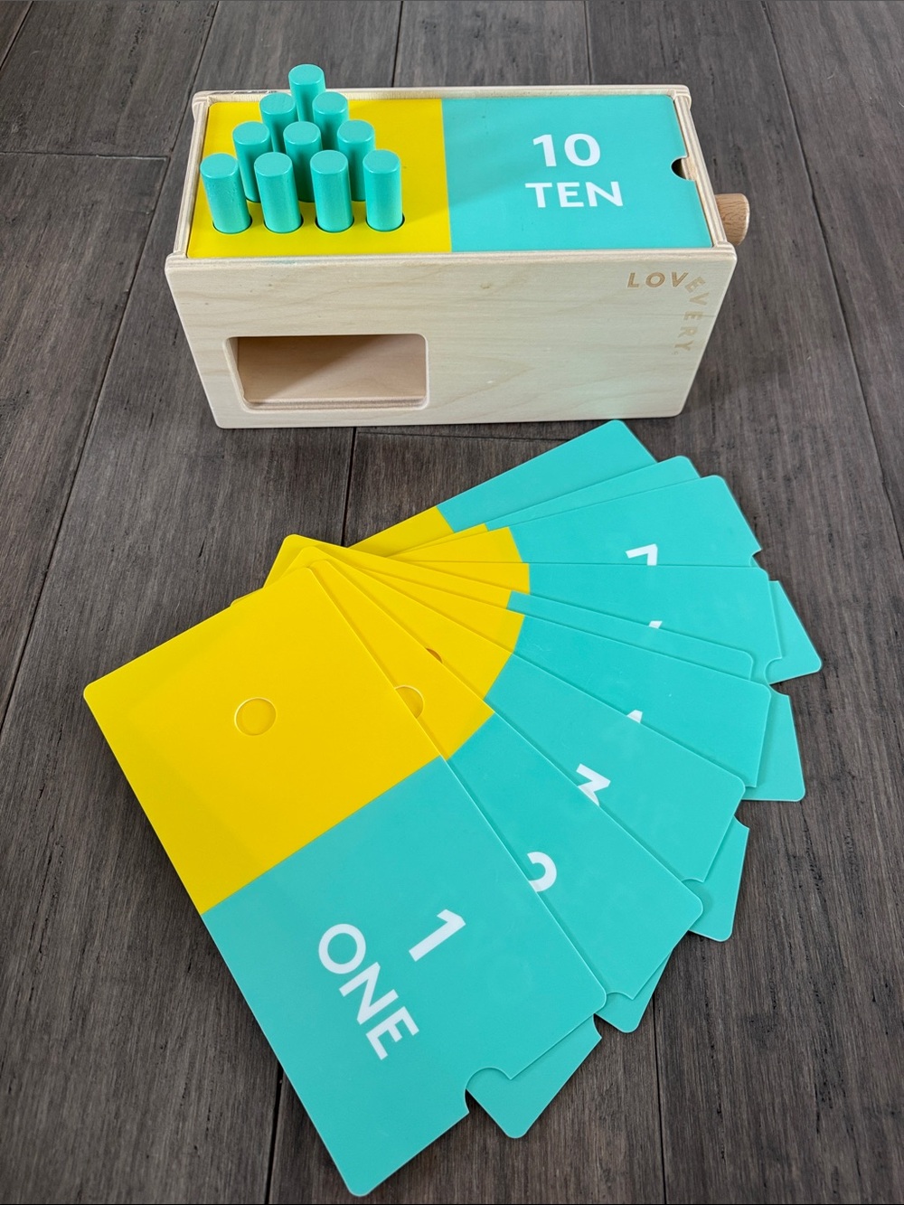 Lovevery Wooden Counting Box